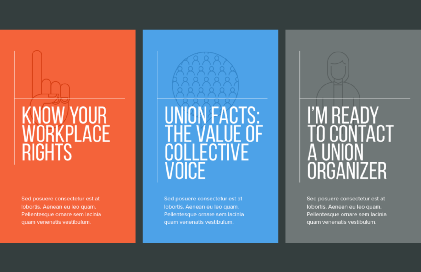 AFL-CIO | Brand Strategy, UX, Visual Identity & Web Design By Teal Media