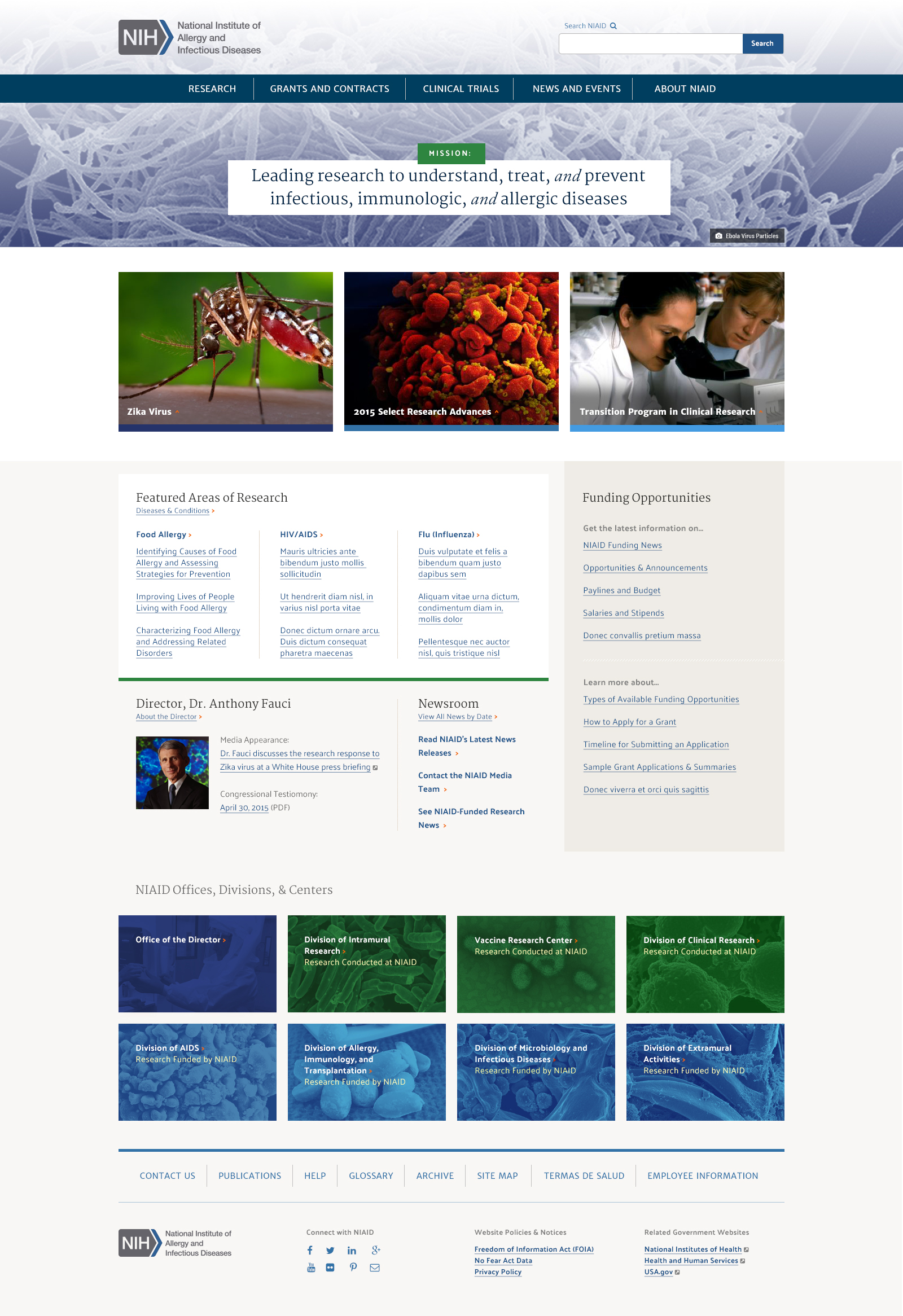 National Institute of Allergy and Infectious Disease Teal Media