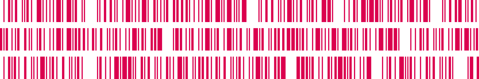 Barcode pattern