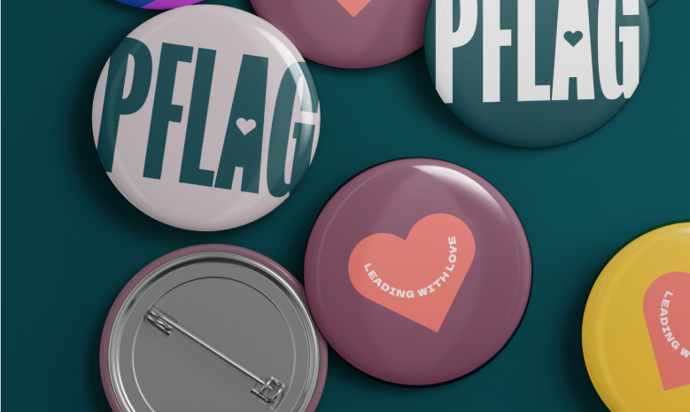 PFLAG buttons