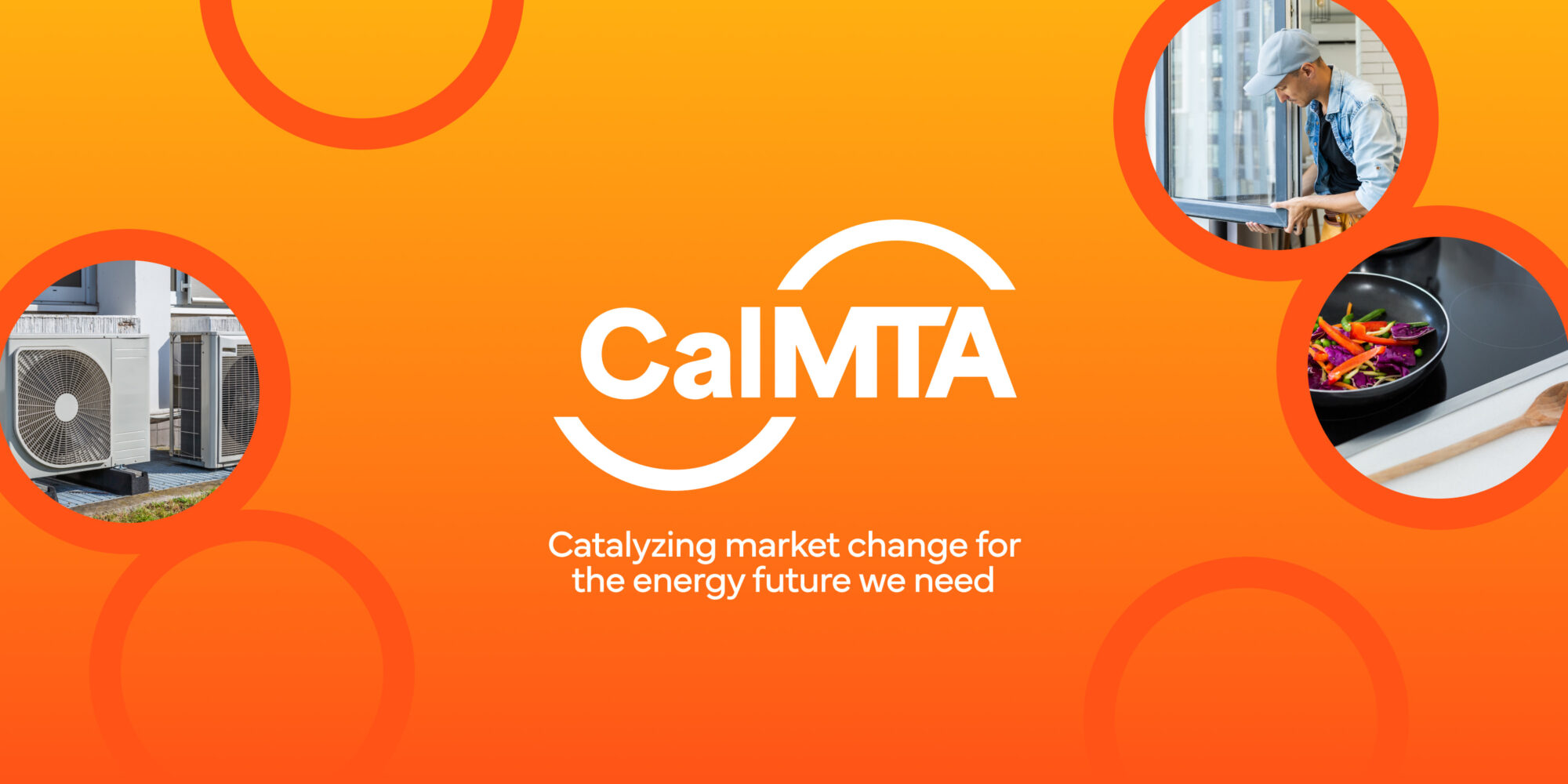 Hero image showing the CalMTA logo, a circle pattern, and images outlining areas of focus.