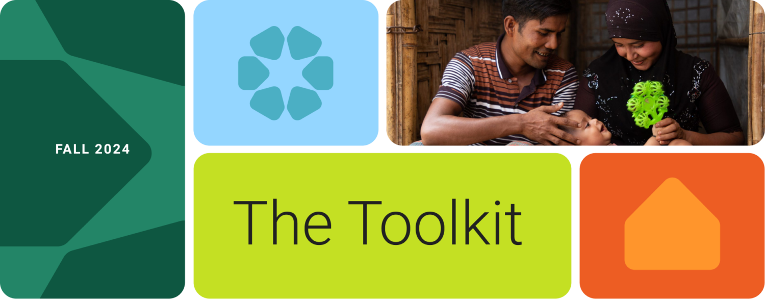 Collage featuring CORE custom icons