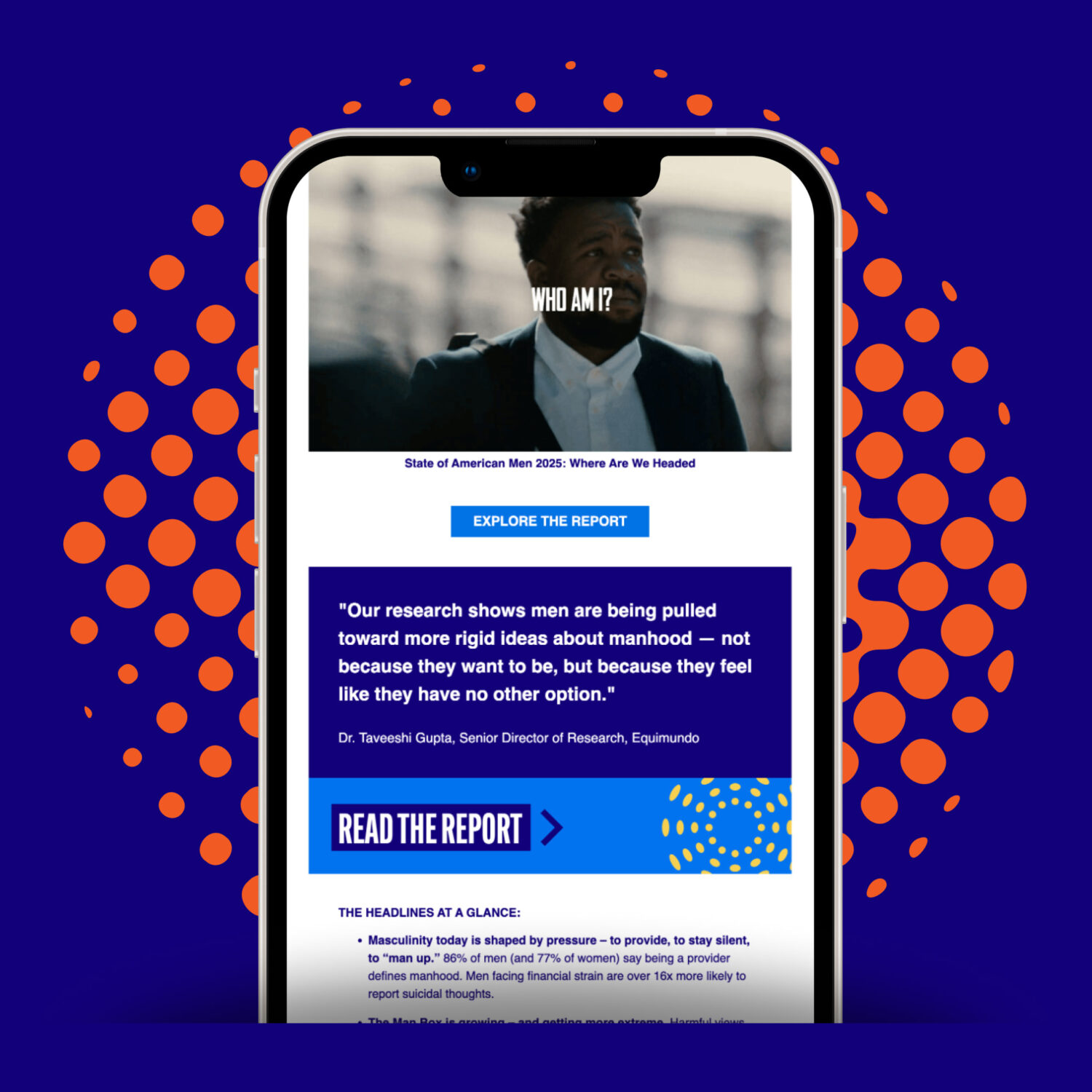 Updated email approach for Equimundo