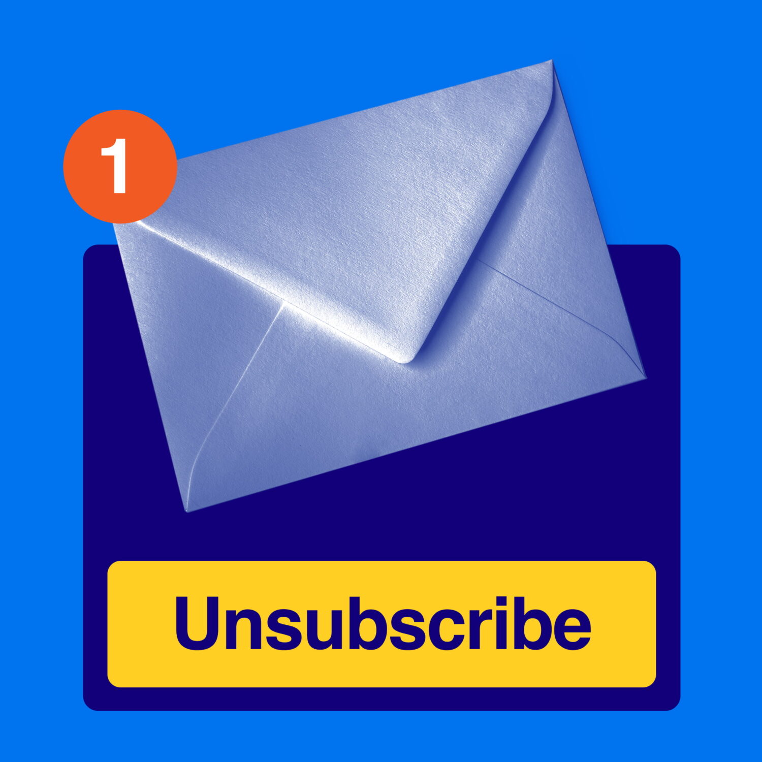 Image showcasing unsubscribing email recipients